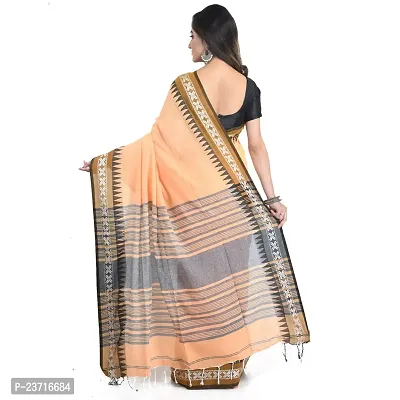 Rupanjali SOFT COTTON HANDLOOM SAREES FOR WOMEN WITH BLOUSE PIECE-thumb4