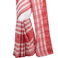 Rupanjali Women's Khadi Cotton Saree With Blouse Piece (Rs_Bh001_White)-thumb3