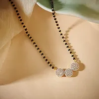 TRENDY GOLD PLATED ALLOY MANGALSUTRA FOR WOMEN-thumb1
