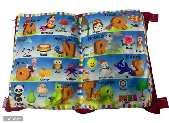 Comfy Velvet Baby Pillow Cum Learning Book-thumb0