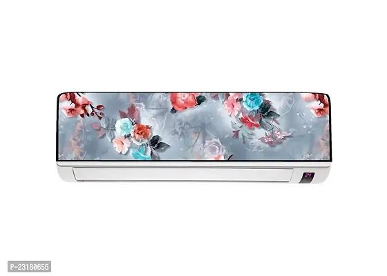 Beautiful Printed Waterproof  Dustproof  Split AC Cover Set for (1.5 Ton Split Ac)-thumb2