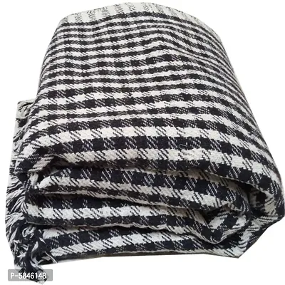 Single Bed Khadi Cotton Blanket Set Of 1 Piece-thumb0