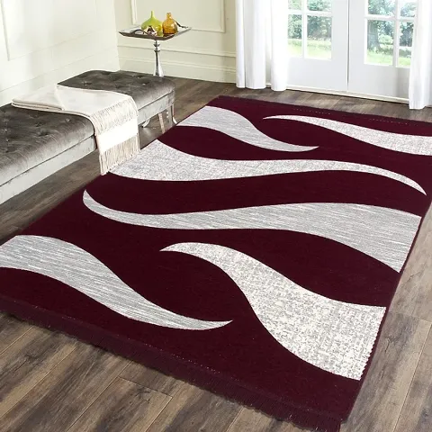 Chenille Floor Carpet for Living Room & Bed Room(4.5X7 Feet)