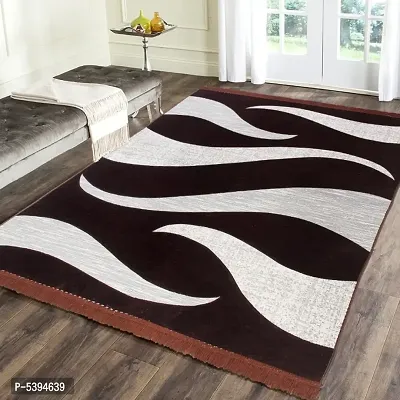 Beautiful Modern Style Chenille Floor Carpet for Living Room  Bed Room(4.5X7 FEET)-thumb0