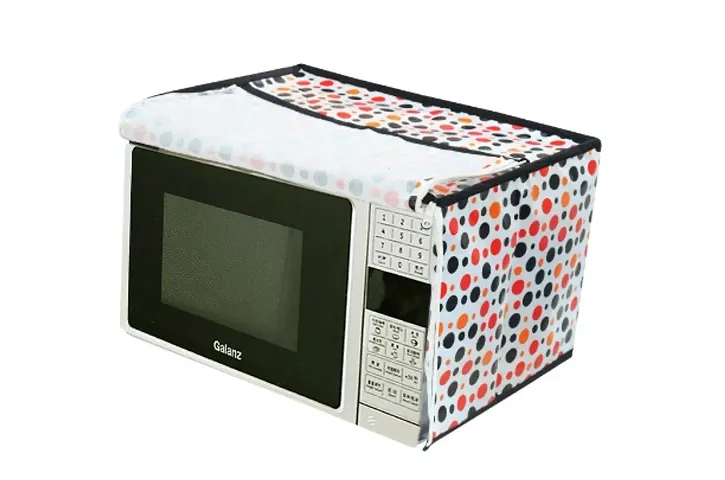 New Check Ins! Multicolored Polyester Microwave Oven Covers (Full)
