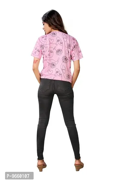 SHRIEZ Oversized T-Shirt for Women, T-Shirt Combo for Women/Girls Pack of 2-thumb3