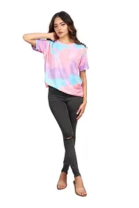 SHRIEZ OversizedPrinted T-Shirt for Women, T-Shirt Combo for Women/Girls (Pack of 2)-thumb3