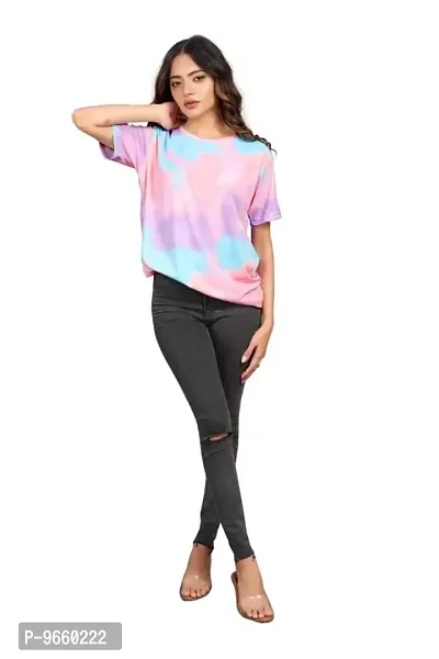 SHRIEZ OversizedPrinted T-Shirt for Women, T-Shirt Combo for Women/Girls (Pack of 2)-thumb4