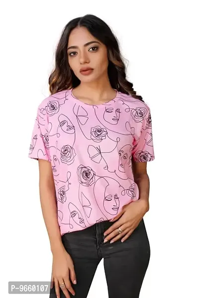 SHRIEZ Oversized T-Shirt for Women, T-Shirt Combo for Women/Girls Pack of 2-thumb2