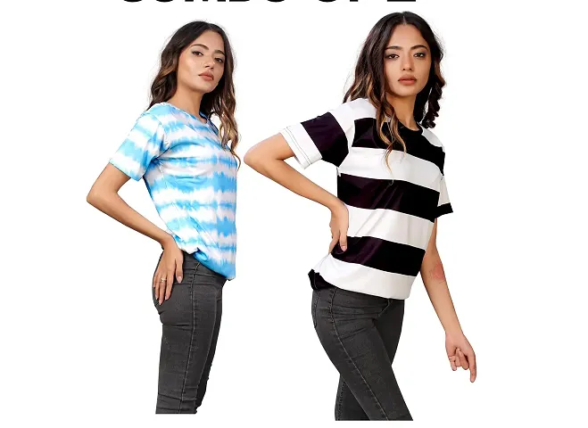 SHRIEZ Oversized T-Shirt for Women, T-Shirt for Women/Girls