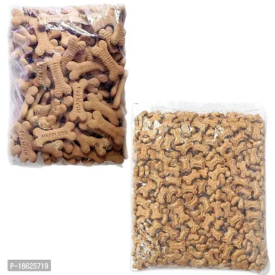 Tails On You Dog large Biscuits  small biscuits Combo Offer (Brown Small Biscuit + Large Biscuit) 2KG (1KG+1KG)