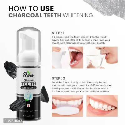 charcoal teeth whitening Foam