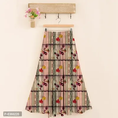 Fabulous Rayon Printed Maxi Skirts For Women-thumb0