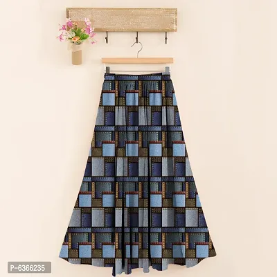 Fabulous Rayon Printed Maxi Skirts For Women