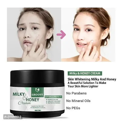 Natural Skin Whitening Milky And Honey Cream-thumb0