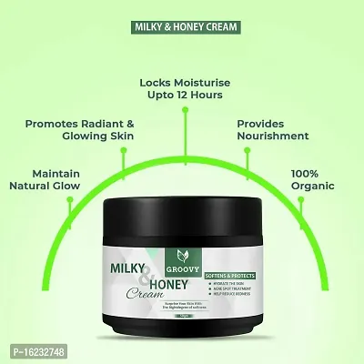 Milky  Honey Cream For Soft Skin  smooth skin For women  men-thumb2