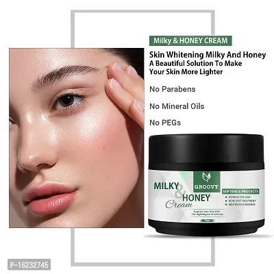 Milky  Honey Cream For Soft Skin  smooth skin For men