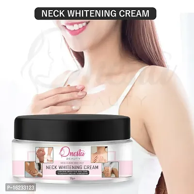 Skin Whitening Cream (50g)  Whitening and Brightening Face Massage Cream For Instant Natural Glow, Anti Pigmentation  Dark Spot Removal Formula, Neck-Elbow Whitening Cream (PACK OF 1)