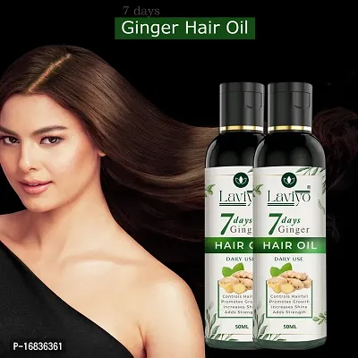 Give Your Hair a New Lease of Life with 7 Day Ginger Germinal Premium Oil 50ML (PACK OF 2)