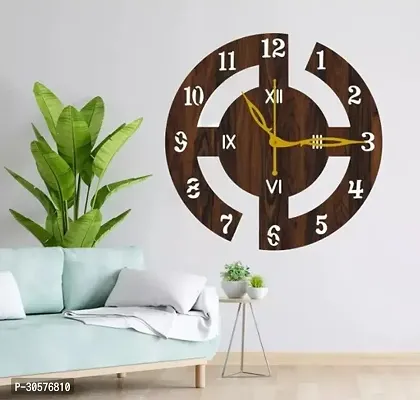 Wall Clock 027 Wenge 30x30cm