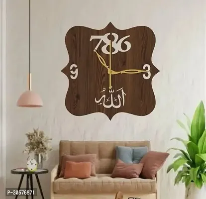 Kanbi Wall Clock 152 Wenge 30x30cm