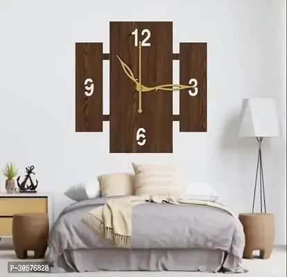 Wall Clock 014 Wenge 30x30cm-thumb0