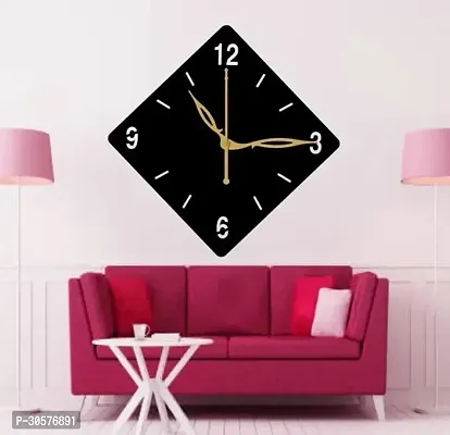 Wall Clock 057 Black 30x30cm