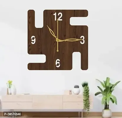 Wall Clock 032 Wenge 30x30cm