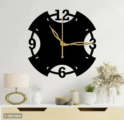 Wall Clock 037 Wenge 25x25cm