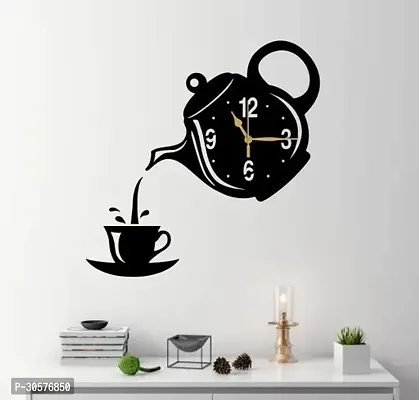 Wall Clock Tea Cup Shape 160-thumb0