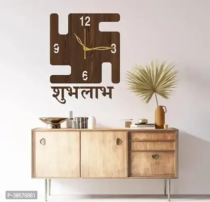 Wall Clock 072 Wenge 30x30cm