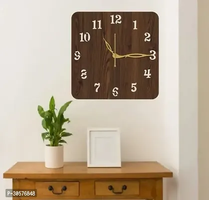 Wall Clock 022 Wenge 25x25cm-thumb0