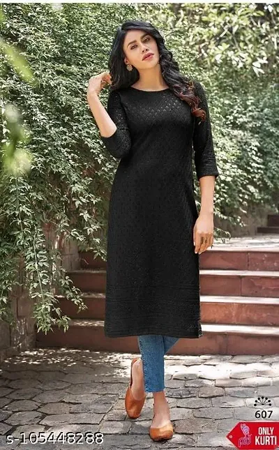 Chikankari Pure Rayon Kurtis