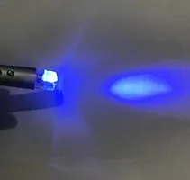 3 in 1 Laser Pointer,LaserTorch with Emergency Hazard LED Light and Key Chain Hook (Multicolor) with 3 Button Size Cells-thumb1