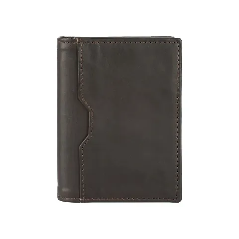 Stylish Lightweight Genuine Leather RFID Protection Card Holder Wallet For Unisex