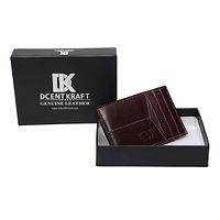 Genuine Leather Slim RFID Card Holder For Men  Women, Magnet Money Clip Brown card holder-thumb4