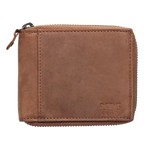 Adorable Genuine Leather Zip Around Wallet