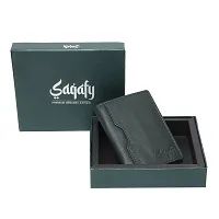 Stylish Green Leather Solid Card Holder For Men-thumb4