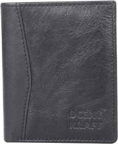 Genuine Leather Formal RFID Protected Color Slim Card Holder Wallet (6 Card Slot)