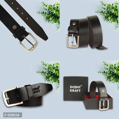 Trendy Leather Buckle Belt For Men-thumb4