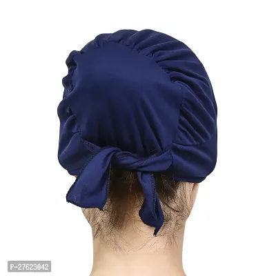 Under Hijab Scarf, Head Scarf For Women, Stretchable Designer Head Scarves for Girls, Comfortable inner Hijab Navy Blue Cap-thumb3