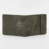 PU Dark Green Wallet for Men-thumb2