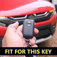 PIEA Premium TPU Luxury Car Key Cover/Silicone Key Guard for Maruti-FRONX, New Dzire, XL6, JIMNY, GRAND VITARA, New BREZZA, BALENO, New SWIFT, New SWIFT DZIRE, ERTIGA, WAGON-R (Golden/Black)-thumb4