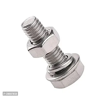 10Mm Hex Head Screws Hex Head Bolt With Nut Washer