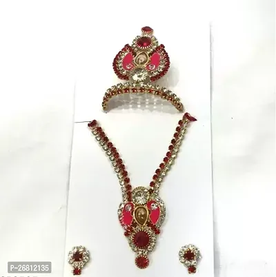 Ladoo Gopal Beautiful Shringar Set