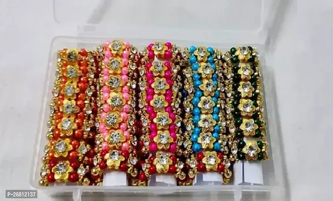 Laddu Gopal Bangles Set Of 6 Pairs-thumb0