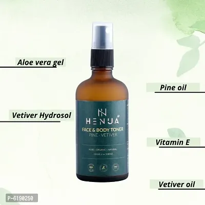 Face and Body Toner- Pine and Vetiver