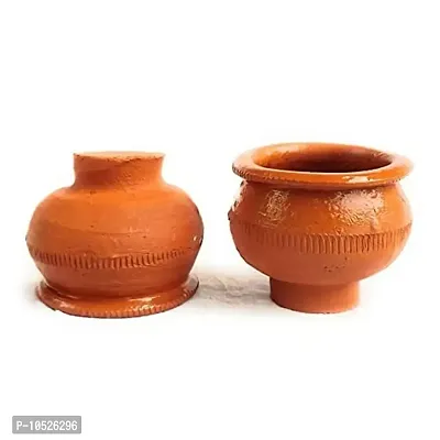 odishabazaar Clay Lassi set ( Brown ) - Set of 6