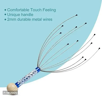 HEAD SCALP MASSAGER Hair Massager For Men And Women Head and Scalp Massager 1 pc-thumb3