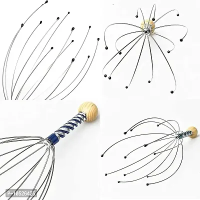 HEAD SCALP MASSAGER Hair Massager For Men And Women Head and Scalp Massager 1 pc-thumb2